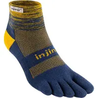 Injinji Chaussettes à orteils de running Trail Midweight Mini-Crew Coolmax unisexe