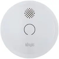 Konyks , draadloos brandmeldersysteem met Wi-Fi en Bluetooth, model FireSafe, wit