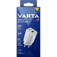 Varta 57955 101 111 - Speed Charger - 38 W USB-A en USB-C - Wit