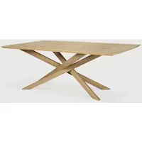 Ethnicraft Mikado eettafel rechthoekig