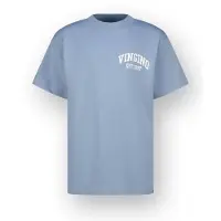 Vingino Oversized T-shirt Icon-logo-SS Jongen Blauw 140