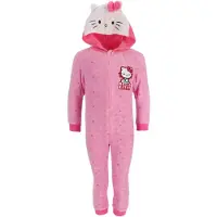 Hello Kitty Onesie - Maat 110/116 - Polyester - Pyjama - Roze