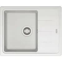 Franke Basis - BFG 611-62 fragraniet spoelbak, 62x50 cm, ijswit 114.0285.103