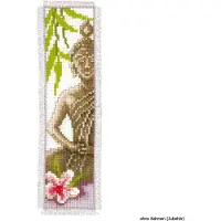 Vervaco - Bladwijzer kit - Boeddha - PN-0143911 - Borduren - Borduurpakket - Borduurpakket volwassenen - Borduurpakket kind