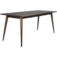 Dutchbone Elroy Eettafel 180x80 cm Hout Walnootkleur Bruin
