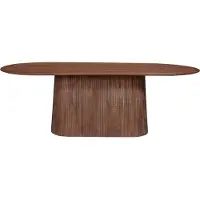 Meublorama Collectie tafel RIMBAUD lichtbruin houteffect lengte 230 cm