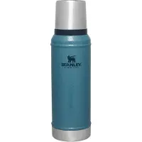 Stanley Classic Legendary Thermosfles 750 ml - Houdt 20 Uur Warm Of Koud - Lekvrij - Vaatwasserbestendig - BPA-Vrij - Voor Koffie, Thee en Meer - Roestvrijstalen Thermoskan - Hammertone Lake