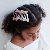 Mimi & Lula 5-pack Tinkerbell Velvet strik haarclipjes