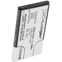 123accu Nokia BL-4C / C4C60T / C4C08T accu (3.7 V, 900 mAh, huismerk)