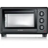 Severin TO 2078 Bak- en Toastoven – 20 Liter – Boven- en Onderwarmte – Timer – Zwart
