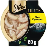Sheba Filets Fijne Kipreepjes in Saus