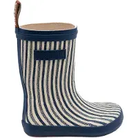 Bisgaard Gummistiefel - Barfuß - Noos - Matrosenstreifen - - 26 - Gummistiefel