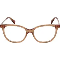 Max Mara Bril - - MM5008 - Acetaat - Glanzend lichtbruin (bruin) - 52/16/140