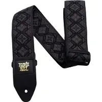 Ernie Ball Jacquard Gitaarband Regal Black (P04093)