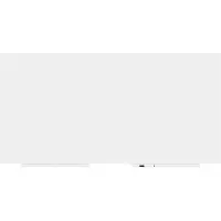Rocada Whiteboard 6525PRO-DUO (b x h) 200 cm x 100 cm Wit (RAL 9003) Kunststof coating Incl. opbergbakje, Horizontaal- of verticaalformaat