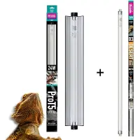 Aquadistri Pro t5 set desert 12% uvb 24 watt Arcadia