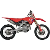 Akrapovic Evolution Line Honda Crf 450 R 2025-2023 S-h4e1-fdhlt Niet Gehomologeerde Slip-on Uitlaatdemper