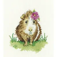 Heritage Crafts borduurpakket Pollyanna Cavia 1794A telpatroon