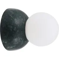 Globen Lighting Wandlampe , Torrano, dimbare, Groen, Woonkamer, Glas, Designer