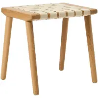 Andersen Seat Kruk Wit Gepigmenteerd - Krukken Eiken Oak - 4-248020
