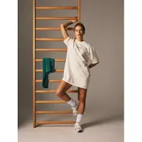 Björn Borg Studio Oversized T-Shirt Dress Wit | Maat: M