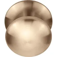 Formani | Voordeurknop LB80V Vast op Rozet | PVD licht brons