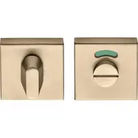 Formani Basics BSQWC53 toiletsluiting vierkant - PVD licht brons