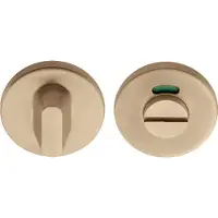 Formani Basics LBWC50 toiletsluiting ø52x6mm - PVD licht brons