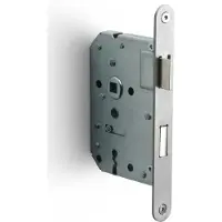 Formani Basics LBLA-N56 klavier/sleutel deurslot afgerond - mat RVS