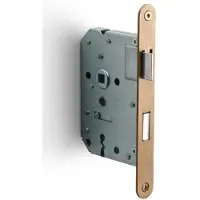 Formani Basics LBLA-N56 klavier/sleutel deurslot afgerond - PVD licht brons
