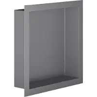 Boss & Wessing Inbouwnis BWS Colorato 30x30x7 cm Gunmetal