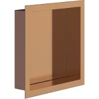 Boss & Wessing Inbouwnis BWS Colorato 30x30x7 cm Geborsteld Koper
