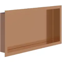 Boss & Wessing Inbouwnis BWS Colorato 30x60x7 cm Geborsteld Koper