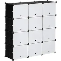 STILVORA Kinderbed 140x200 met opbergruimte, bedframe met opbergruimte en spijlen, houten bed met lattenbodem, wit (zonder matras)