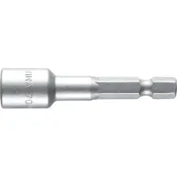 Wiha 704419100 Dopsleutelinzet magnetisch Standard 55 mm zeskant 1/4" in box - 38722