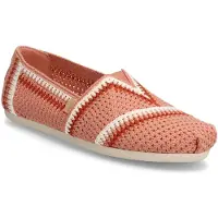Toms Alpargata Classic Katoenen Dames Middenroze Espadrilles