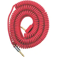 VOX VCC Vintage Coiled Cable Quality 9m Cable With Mesh Bag Red