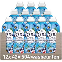 Lenor 12x Wasverzachter Zeebries 42 Wasbeurten 882 Ml