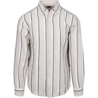 BOSS Overhemd 'Ricoplus' beige / donkerbeige / zwart