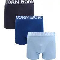 Björn Borg Boxers 3Pack Blauw | Lichtblauw | Maat XXL