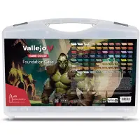Vallejo Hobbyverf Acrylverf - 72180 Game Color - Foundation Koffer - Acryl Set - 80x Verf set - 80x 18 ml