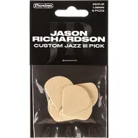 Dunlop Jason Richardson Custom Jazz III 6 pack Plectrum