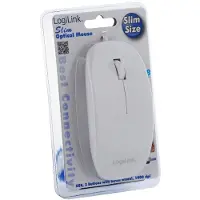 Logilink ID0062 Mouse Optical white flat
