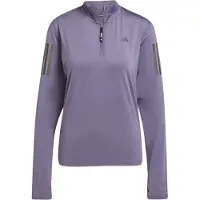 Adidas Functioneel shirt 'Own The Run' lavendel / zwart