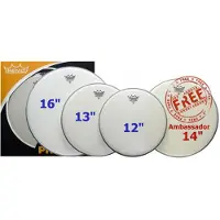 Remo PP-1010-BE - PROPACK EMPEROR COATED 12 13 16 + COATED AMBASSADOR 14