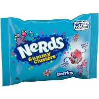 Nerds Gummy Clusters Berries - 10 x 45g-Voordeelverpakking