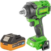 Procraft PWA18bb accu-slagmoersleutel 20 V 550 Nm 1/2" borstelloos + 1x accu 4,0 Ah - zonder oplader