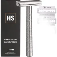 Henson Shaving Henson - Veiligheidsrasoir Al13 zilver 1 St