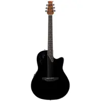 Applause Elektro-Akoestische Gitaar Ae44Ii Mid Cutaway Black Satin