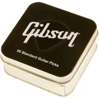 Gibson PICKS STANDARD TIN 50 PACK BLACK HEAVY